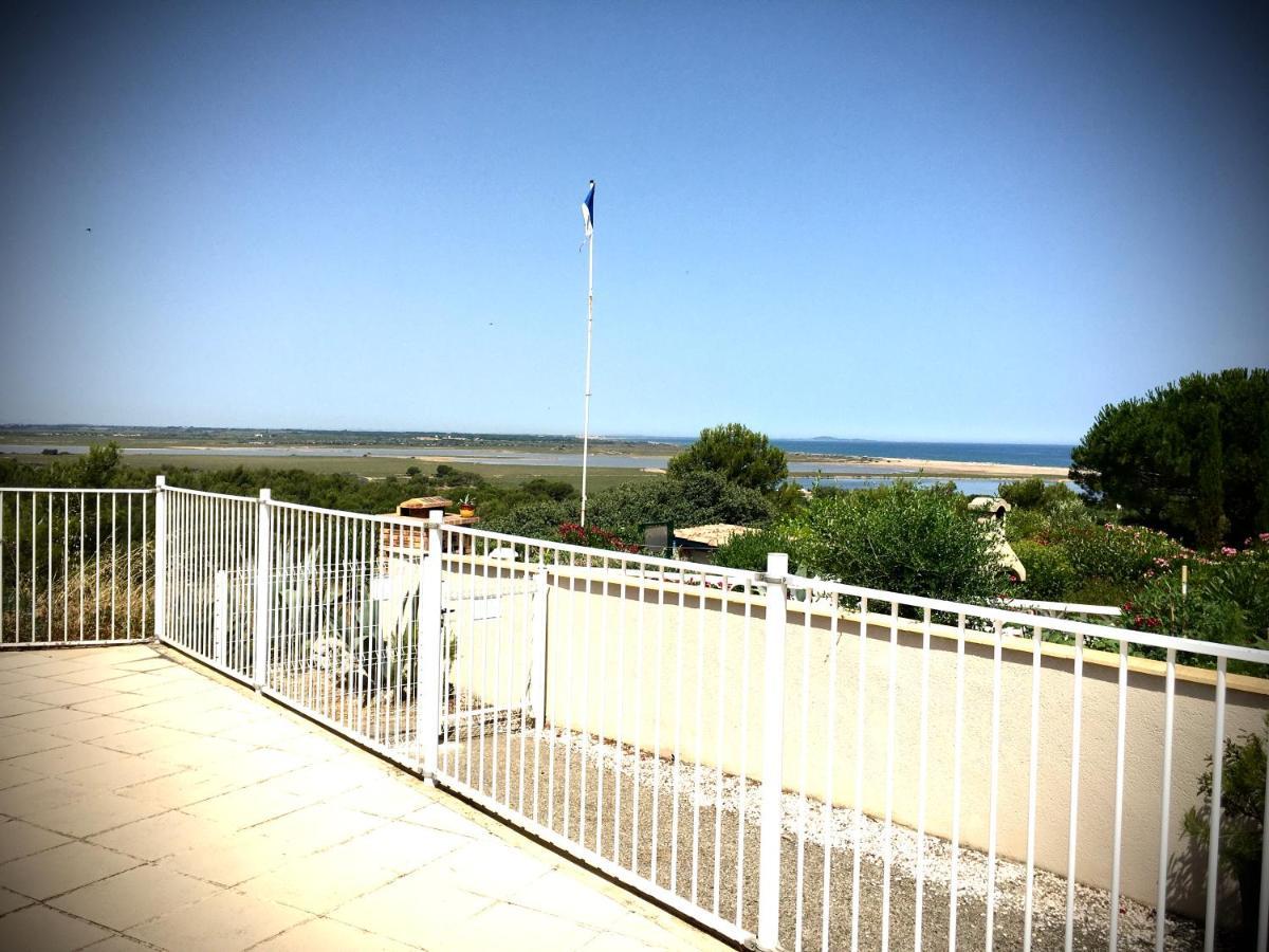 De La Clape A La Mer Mon Petit Pavillon Labellise - F2- Piscine Commune - Wifi Gratuit- Parking Prive - Arrivee Autonome - 800 M Plage - Grande Terrasse Abritee Vent - Saint-Pierre-la-Mer  Экстерьер фото
